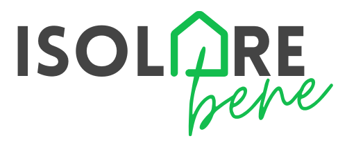 Logo di IsolareBene, ditta di isolamento sottotetto. Vigonza
